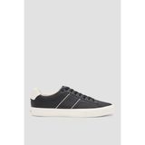 Boss Erkek Marka Logolu Rahat Taban Günlük Siyah-Beyaz Sneaker 50522833-002 - Siyah - Beyaz
