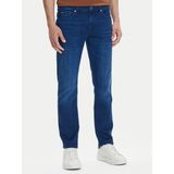 Boss Erkek Normal Bel Dar Paça Slim Fit Denim Kumaş Mavi Jeans 50544888-417 - 40 / 32