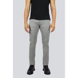 BOSS Erkek Normal Bel Düğme Kapama Cep Detay Slim Fit Gri Pantolon