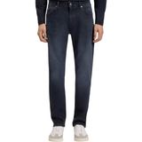 Boss Erkek Normal Kalıp Düz Paça Pamuklu Denim Lacivert Jeans 50549820-401 - 31 / 32