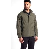 Boss Erkek Normal Kalıp Kolunda Fermuar Bölmeli Dik Yaka Haki Mont 50561380-398 - 3XL