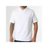 Boss Erkek Normal Kalıp Logo Baskılı Yuvarlak Yaka Pamuklu Kısa Kollu Beyaz T-Shirt 50555527-100 - 3XL