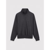 Boss Erkek Normal Kalıp Logo Detaylı Dik Yakalı Kısa Kollu Siyah T-Shirt 50563967-001 - 3XL