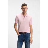 Boss Erkek Normal Kalıp Logo Işlemeli Kısa Kollu Pembe1 Polo Yaka T-Shirt 50553564-696 - XL