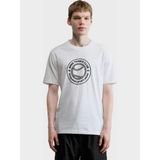 Boss Erkek Normal Kalıp Yuvarlak Yakalı Baskılı Kısa Kollu Beyaz T-Shirt 50553648-100