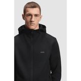 Boss Erkek Normal Kesim Aktif Nefes Alabilen ve Ayarlanabilir Kapüşonlu Siyah Ceket 50554394-001 - 3XL