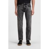 Boss Erkek Normal Kesim Eskitme Desenli Pamuklu Esnek Denim Gri Jeans 50549809-009 - 33 / 32