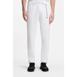 Boss Erkek Normal Kesim Isı Düzenleyici Esnek Gabardin Kumaşlı Beyaz Eşofman Altı 50563330-100 - 2XL