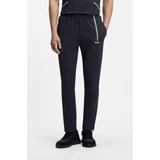 Boss Erkek Normal Kesim Isı Düzenleyici Esnek Gabardin Kumaşlı Lacivert Eşofman Altı 50563330-402 - XS - Lacivert - Lacivert