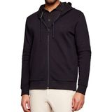 Boss Erkek Normal Kesim Pamuklu Kapüşonlu Siyah Sweatshirt 50555495-001 - 2XL
