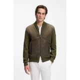 Boss Erkek Normal Kesim Pamuklu Uzun Kollu Bomber Haki Ceket 50565508-347 - XL
