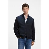 Boss Erkek Normal Kesim Pamuklu Uzun Kollu Bomber Lacivert Ceket 50565508-404 - XL