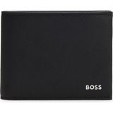 Boss Erkek Ön Tarafta Kabartmalı Logo Iç Bölmeli Siyah Cüzdan 50568399-001