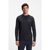Boss Erkek Organik Pamuklu Uzun Kollu Lacivert1 Polo Yaka T-Shirt 50506365-402 - 5XL
