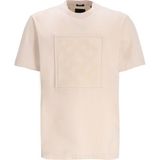 Boss Erkek Örme Kumaş Normal Kesim 131 T-Shirt 50523380-131 - Bej - 2XL