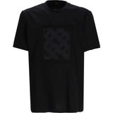 BOSS Erkek Örme Kumaş Normal Kesim Siyah T-Shirt -001 50523380