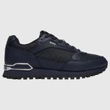 Boss Erkek Orta Kalınlıkta Rahat Taban Bağcıklı Düz Lacivert Sneaker 50568574-404