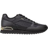 Boss Erkek Orta Kalınlıkta Rahat Taban Bağcıklı Düz Siyah Sneaker 50568574-007