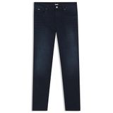 BOSS Erkek P-Delaware Delaware Slim-Fit Jeans mavi streç denim, Navy412, 30W / 32L