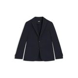 BOSS Erkek P-Hanry-WG-253 Slim-Fit ceket, yıkanabilir performans streç kumaştan, Koyu mavi404, 48