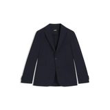 BOSS Erkek P-Hanry-WG-253 Slim-Fit ceket, yıkanabilir performans streç kumaştan, Koyu mavi404, 54