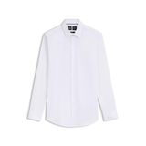 BOSS Erkek P-RAY-s-C1-224 Extra Slim-Fit Poplin gömlek kolay ütülenen pamuk karışımı, Beyaz 100, 42