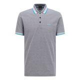 BOSS Erkek Paddy Curved Polo Gömlek,Dunkelblau,3XL
