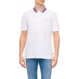 Boss Erkek Pamuklu Bisiklet Yaka Kısa Kollu Beyaz Polo Yaka T-Shirt 50481717-100 - 2XL