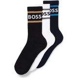 Boss Erkek Pamuklu Logolu Dokuma Kumaş Çok Renkli Çorap 50469371-969 - 40 - 46
