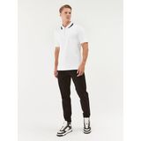 Boss Erkek Pamuklu Polo Yaka Kısa Kollu Günlük Kullanım Beyaz Polo Yaka T-Shirt 50494662-100