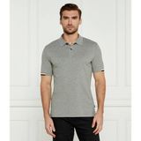 Boss Erkek Pamuklu Polo Yakalı Düğme Kapamalı Kısa Kollu Gri Polo Yaka T-Shirt 50467113-041 - 2XL