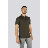 Boss Erkek Pamuklu Polo Yakalı Düğme Kapamalı Kısa Kollu Yeşil Polo Yaka T-Shirt 50467113-342
