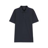 BOSS Erkek Parris 73 DB Beckham x Polo Tişört Keten, Koyu mavi408, S