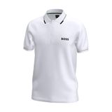 BOSS Erkek Paul Pro Polo Tişört (1'li Paket), 104 Beyaz, XXL