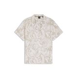 BOSS Erkek Plaj Tişörtü 10268906 01 Beach_T Shirt, Açık Bej 274, M