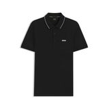 BOSS Erkek Polo Tişört, Black3, L