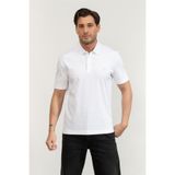BOSS Erkek Polo Yaka Düğme Kapamalı Kısa Kol T-Shirt 50520297-103