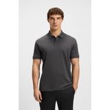 Boss Erkek Polo Yaka Regular Fit Pamuklu Kısa Kollu Gri Polo Yaka T-Shirt 50543891-027 - XS
