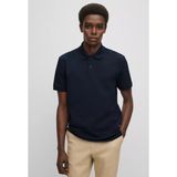 Boss Erkek Polo Yaka Regular Fit Pamuklu Kısa Kollu Lacivert Polo Yaka T-Shirt 50468362-404 - XL