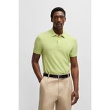 Boss Erkek Polo Yaka Regular Fit Pamuklu Kısa Kollu Yeşil Polo Yaka T-Shirt 50468362-331 - XL