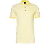 BOSS Erkek Polo Yaka T-shirt, Kısa Kollu, Sarı, S Beden