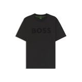 Boss Erkek Rahat Kesim Yuvarlak Yakalı Esnek Pamuklu Kısa Kollu T-Shirt