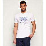 Boss Erkek Regular Fit %100 Pamuklu Logo Baskılı Kısa Kollu Beyaz T-Shirt 50555799-100 - 3XL