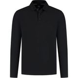 Boss Erkek Regular Fit %100 Pamuklu Uzun Kollu Siyah Polo Yaka T-Shirt 50536609-009