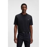 Boss Erkek Regular Fit Bisiklet Yaka Marka Logolu Lacivert T-Shirt 50520298-406 - 3XL