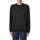 Boss Erkek Regular Fit Bisiklet Yaka Sweatshirt, Siyah, XL