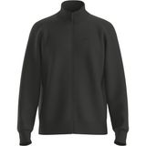 Boss Erkek Regular Fit Dik Yakalı Pamuklu Fermuarlı Siyah Ceket 50555496-001 - 3XL