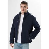 Boss Erkek Regular Fit Kapüşonlu Yaka Uzun Kollu Lacivert Mont 50564188-404 - 54