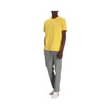 BOSS Erkek Regular Fit Kısa Kollu Bisiklet Yaka Sarı T-Shirt, XL