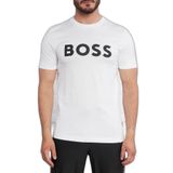 BOSS Erkek Regular Fit, Kısa Kollu, Bisiklet Yaka T-Shirt, Mavi, 2XL